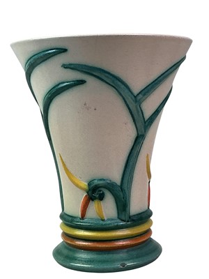 Lot 398 - DUTCH POTTERY VASE