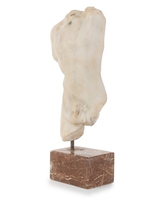 Lot 1277 - MARBLE STATUETTE