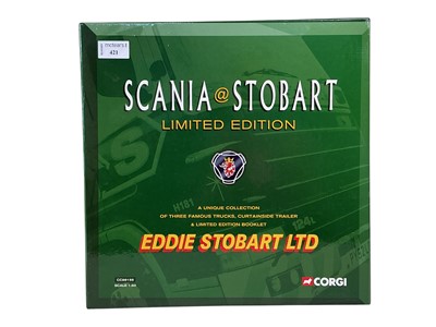 Lot 421 - CORGI SCANIA DIECAST MODEL SET