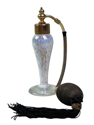 Lot 318 - ART GLASS PERFUME ATOMISER