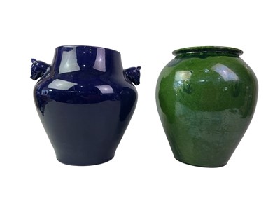 Lot 373 - ART POTTERY BALUSTER VASE