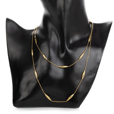 Lot 463 - GOLD NECKLACE