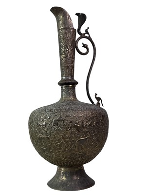 Lot 529 - INDIAN BRASS EWER