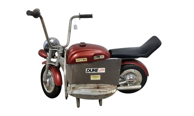 Lot 445 - VINTAGE RIDE ON AMUSEMENT BIKE