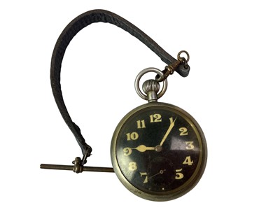 Lot 597 - VINTAGE MILITARY STYLE POCKET WATCH