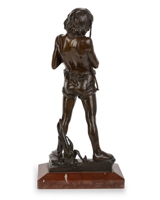 Lot 1282 - BRONZE FIGURE