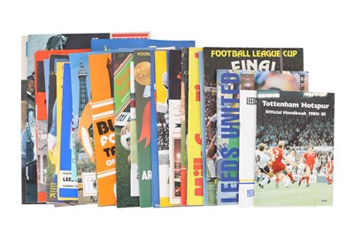 Lot 1724 - COLLECTION OF FOOTBALL PROGRAMMES