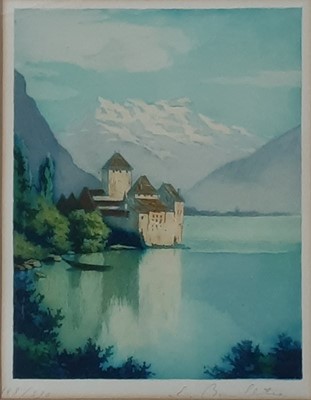 Lot 572 - EDGAR BOUILLETTE (FRENCH 1872 - 1960)