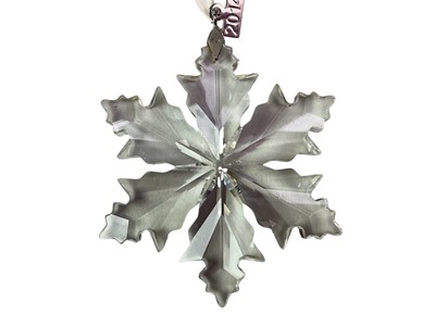 Lot 148 - SIX SWAROVSKI CHRISTMAS ORNAMENTS