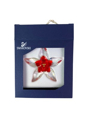 Lot 158 - FOUR SMALL SWAROVSKI CRYSTAL ORNAMENTS