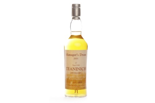 Lot 1102 - TEANINICH 'THE MANAGER'S DRAM' AGED 17 YEARS...