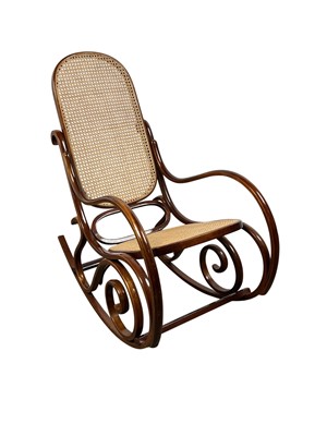 Lot 623 - BENTWOOD ROCKING CHAIR