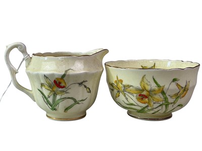 Lot 182 - CROWN STAFFORDSHIRE TEA SERVICE