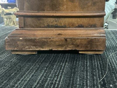 Lot 979 - TWO VICTORIAN MANTEL CLOCKS