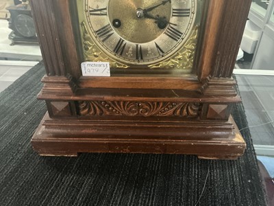 Lot 979 - TWO VICTORIAN MANTEL CLOCKS