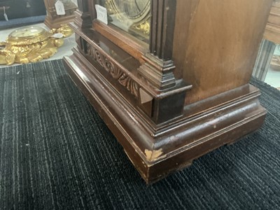 Lot 979 - TWO VICTORIAN MANTEL CLOCKS