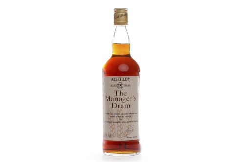 Lot 1120 - ABERFELDY 'THE MANAGER'S DRAM' AGED 19 YEARS...