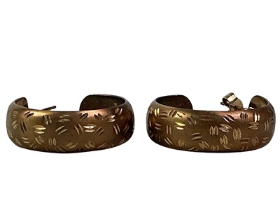 Lot 659 - COLLECTION OF GOLD EARRINGS