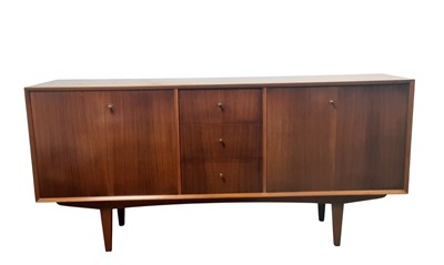 Lot 709 - VANSON TEAK AND WALNUT SIDEBOARD
