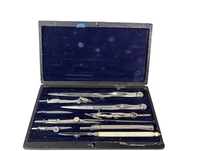 Lot 678 - GROUP OF DRAWING INSTRUMENTS