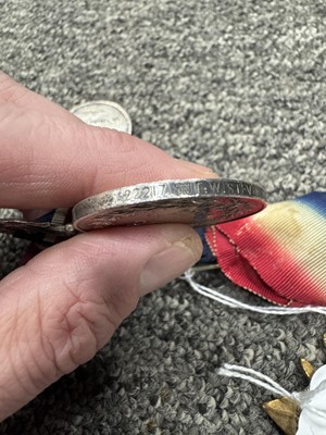 Lot 200 - GROUP OF FIVE WWI MEDALS