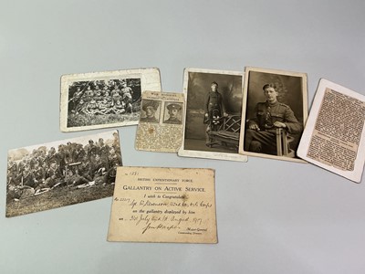 Lot 200 - GROUP OF FIVE WWI MEDALS