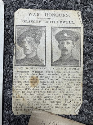 Lot 200 - GROUP OF FIVE WWI MEDALS