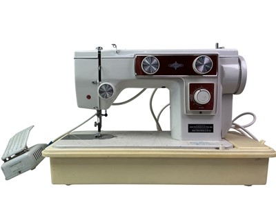 Lot 57 - VINTAGE ELECTRIC SEWING MACHINE