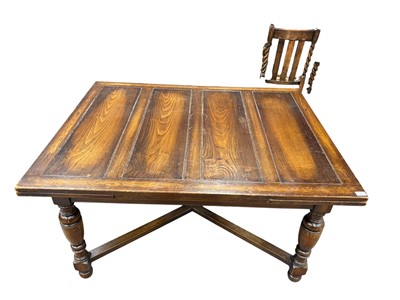 Lot 671 - OAK DINING SUITE
