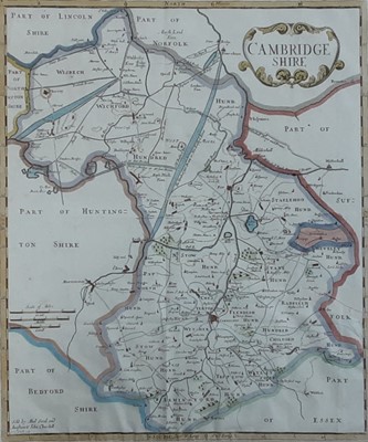 Lot 65 - MAP OF CAMBRIDGESHIRE