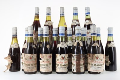 Lot 201 - EIGHTEEN 50CL BOTTLES OF CHAUVOT-LABAUME RED WINE