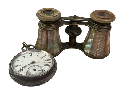 Lot 17 - VICTORIAN SILVER POCKET WATCH