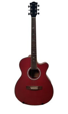 Lot 201 - MARTIN SMITH ACOUSTIC GUITAR