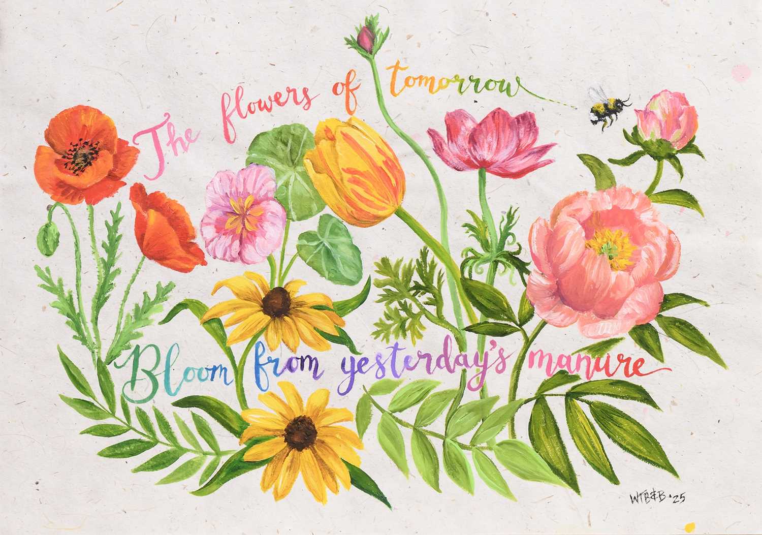 Lot 154 - WALL THINGS BRIGHT & BEAUTIFUL