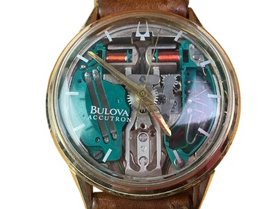 Lot 8 - BULOVA ACCUTRON SPACEVIEW WRIST WATCH