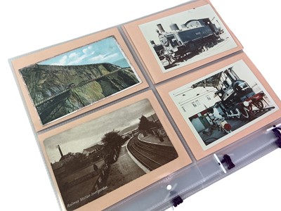 Lot 218 - GROUP OF POSTCARDS AND STAMPS