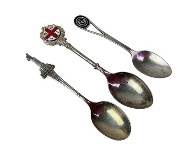 Lot 85 - GROUP OF SILVER SPOONS