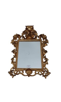 Lot 96 - ORNATE GILT MIRROR