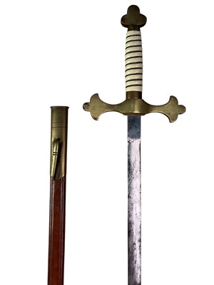 Lot 206 - KNIGHTS TEMPLAR CEREMONIAL SWORD