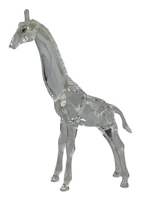 Lot 113 - SWAROVSKI CRYSTAL BABY GIRAFFE