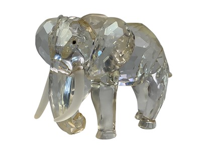 Lot 114 - SWAROVSKI CRYSTAL ELEPHANT