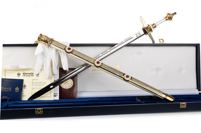 Lot 1289 - COMMEMORATIVE GOLDEN JUBLIEE SWORD