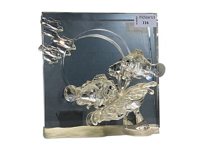 Lot 116 - SWAROVSKI CRYSTAL MODEL OF HARMONY