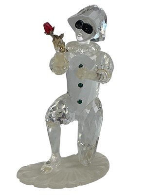 Lot 219 - SWAROVSKI CRYSTAL 2001 MASQUERADE HARLEQUIN