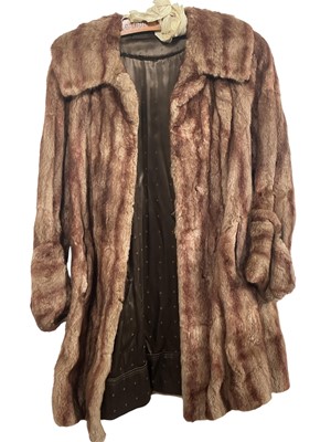 Lot 322 - TWO FUR COATS