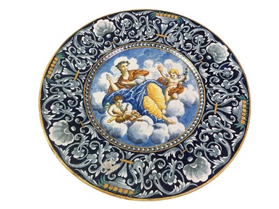 Lot 124 - QUIMPER POTTERY CHARGER