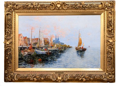 Lot 776 - GEORG FISCHHOF (AKA J CLAITON) (AUSTRIAN 1859 - 1914)