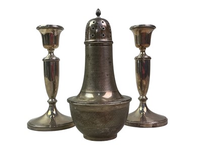 Lot 397 - SILVER SUGAR CASTER