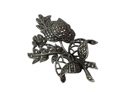 Lot 412 - COLLECTION OF SILVER JEWELLERY