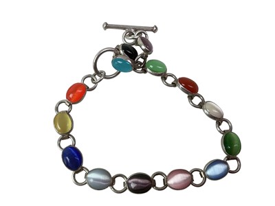 Lot 422 - COLLECTION OF SILVER BRACELETS